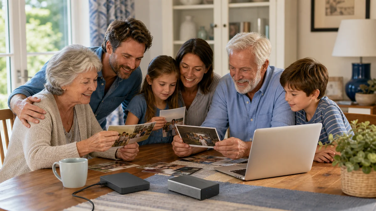 Guide: How to Back Up Family Photos Safely