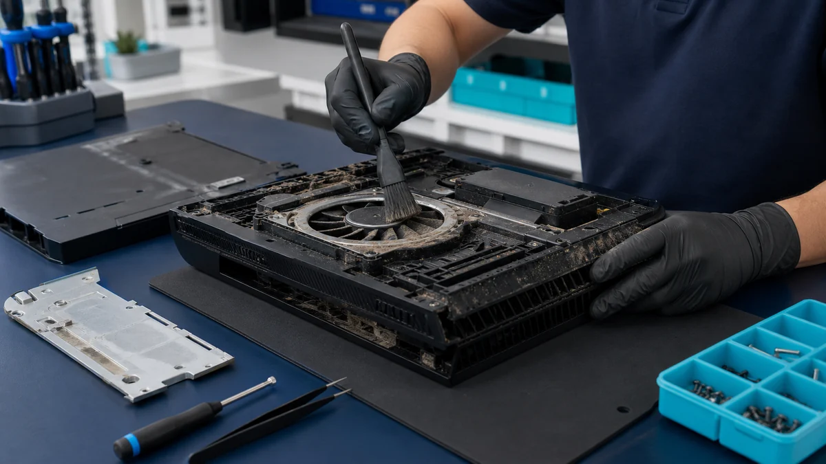 Console Cleaning: Why Dust Can Cause Problems