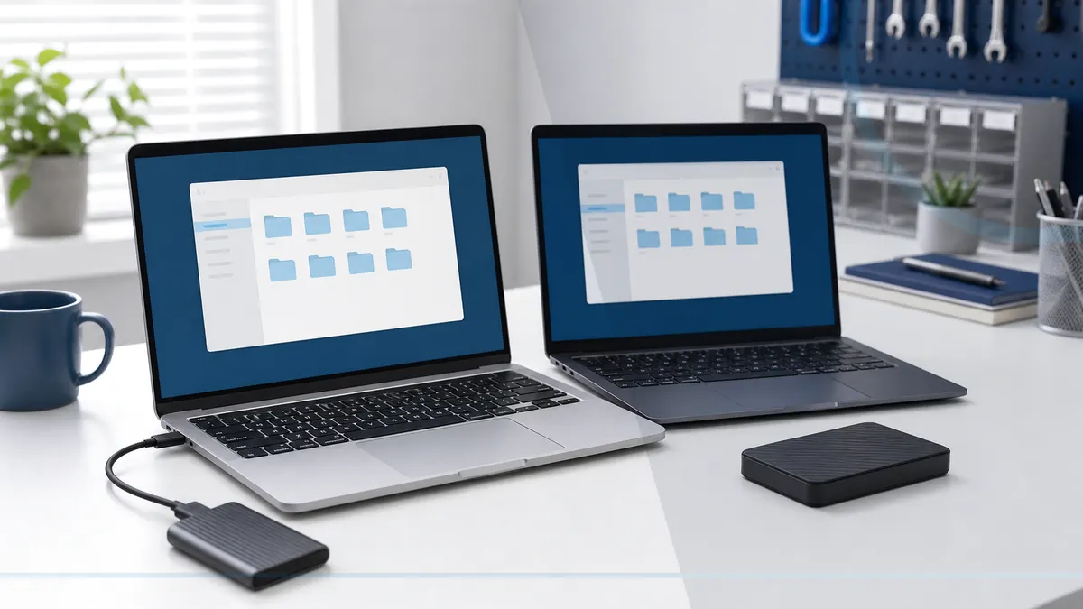 How To Safely Transfer Files to a New PC