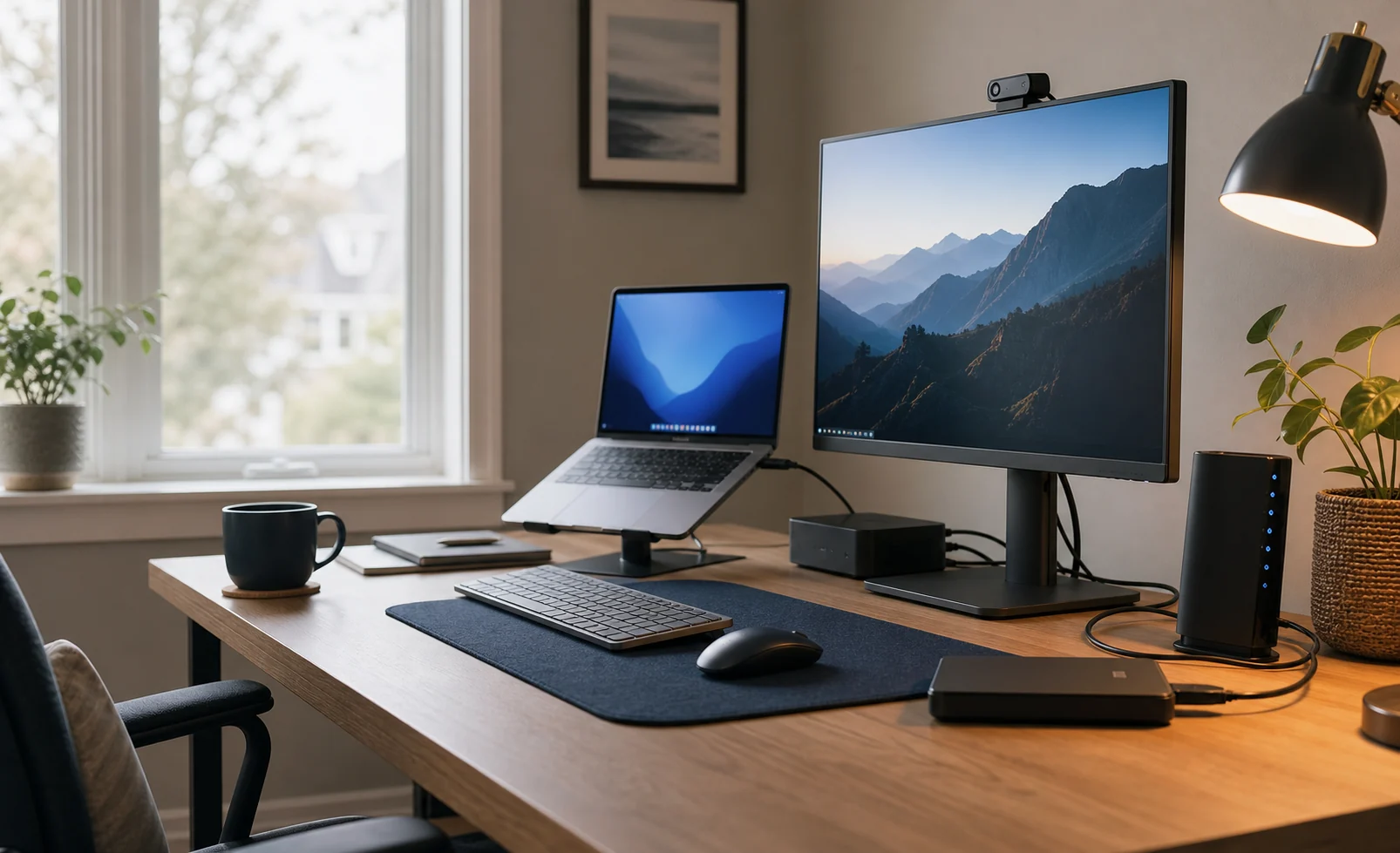 Home computer cybersecurity monitoring