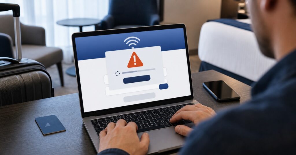 Hotel Wi-Fi Warning: Fake Update Prompts Can Steal Passwords