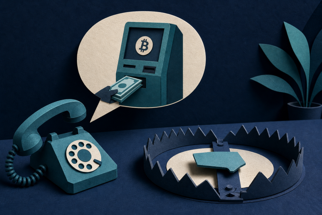 Guide: Unexpected Bitcoin ATM payment demands are a scam warning